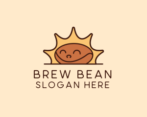 Coffee - Morning Coffee Bean logo design