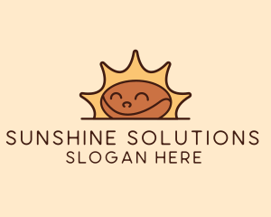 Sunlight - Morning Coffee Bean logo design