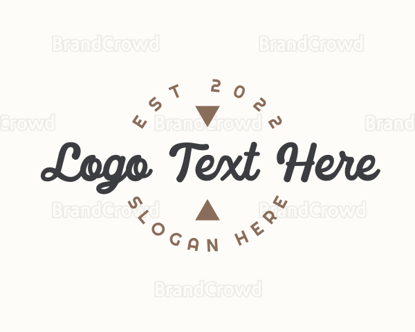 Generic Hipster Startup Logo