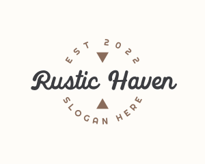 Generic Hipster Startup logo design