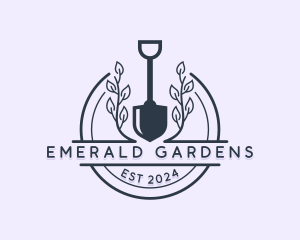 Planting Gardening Landscaping logo design