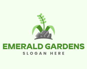 Stone Grass Gardening logo design