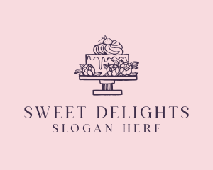 Wedding Cake Bakery logo design