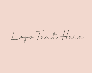 Lettering - Elegant Apparel Company logo design
