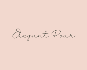 Elegant Apparel Company logo design