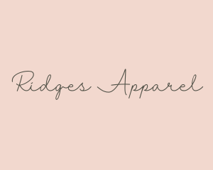 Elegant Apparel Company logo design