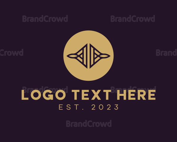 Generic Golden Luxury Logo