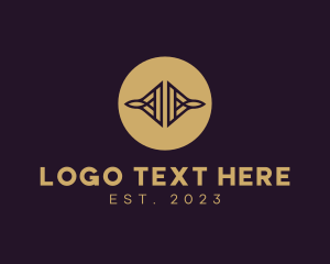 Agency - Generic Golden Luxury logo design