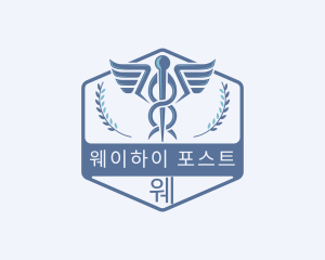 Caduceus Medical Hospital logo design