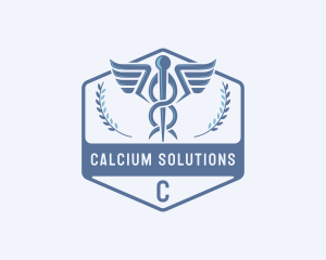 Caduceus Medical Hospital logo design