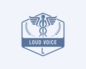 Caduceus Medical Hospital logo design