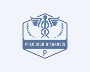Diagnosis - Caduceus Medical Hospital logo design