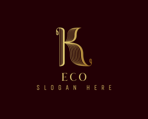 Classic Elegant Luxury Letter K Logo