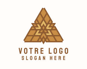Etsy - Triangular Handicraft Pattern logo design