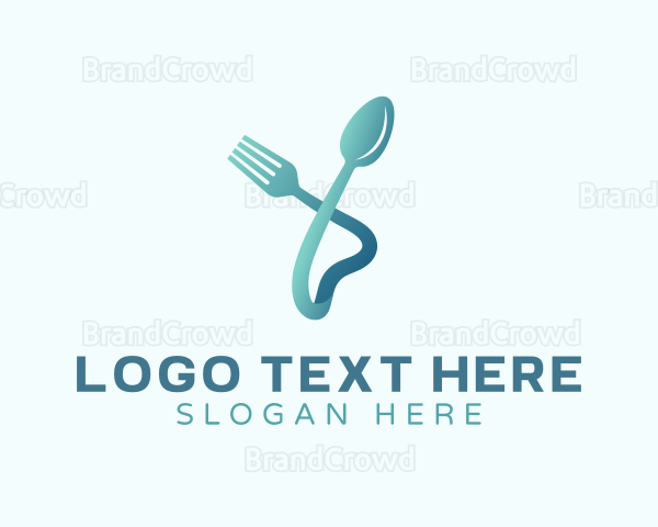 Restaurant Food Cutlery Logo