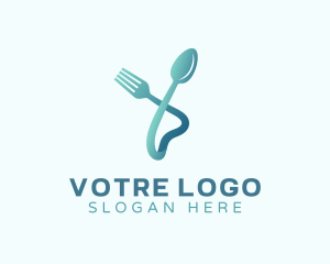 Restaurant Food Cutlery Logo