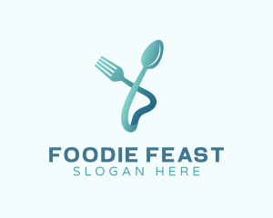 Restaurant Food Cutlery logo design