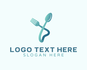 Restaurant Food Cutlery Logo