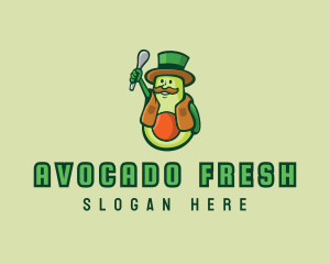 Avocado - Avocado Farmer Spoon logo design