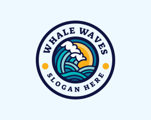 Beach Wave Resort logo design