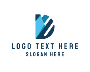 Corporation - Letter D Brand Firm logo design