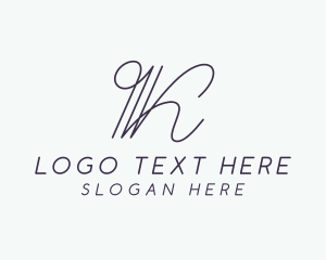 Elegant - Elegant Boutique Letter K logo design