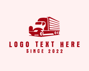 Haulage - Forwarding Trucking Vehicle logo design