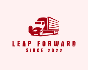 Forwarding Trucking Vehicle logo design