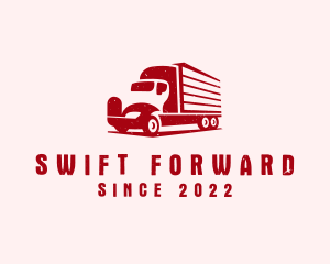 Forwarding Trucking Vehicle logo design