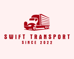 Forwarding Trucking Vehicle logo design