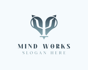 Psychology - Wellness Psychology Therapy logo design