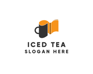 Coffee Mug Book logo design