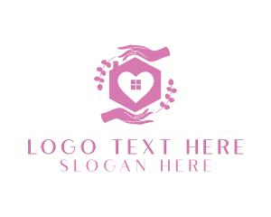 Hand - Shelter Care Foundation logo design