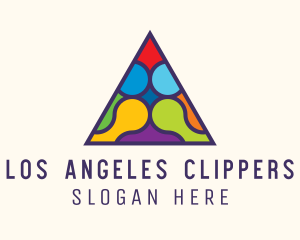 Children - People Community Triangle logo design