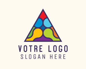 Equality - People Community Triangle logo design