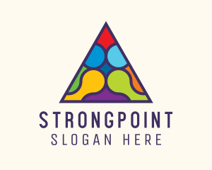 Volunteer - People Community Triangle logo design