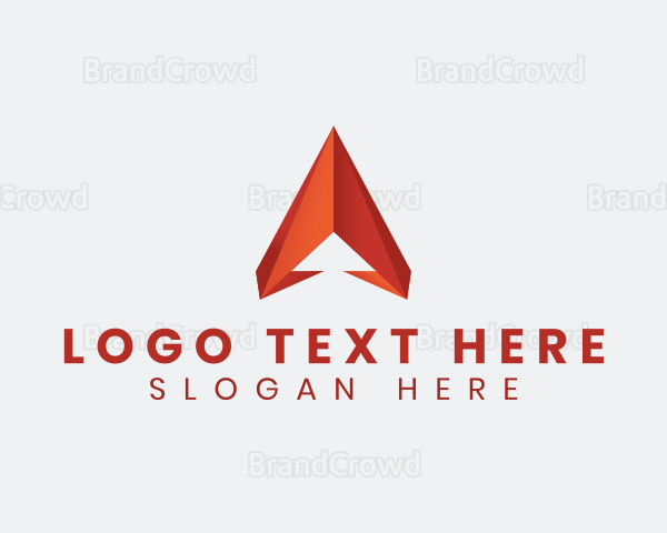 Geometric Paper Handicraft Logo