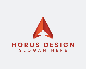 Geometric Paper Handicraft logo design