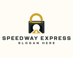 Highway - Lock Road Highway logo design