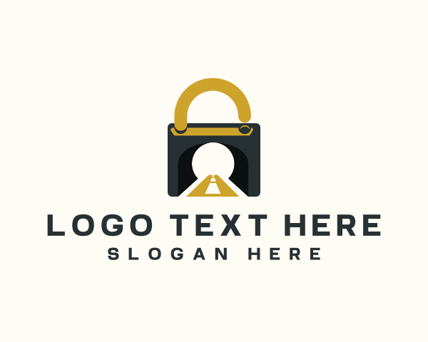 Road - Lock Highway Road logo design
