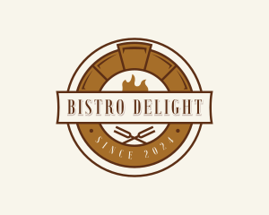 Fire Restaurant Bistro logo design