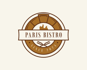 Fire Restaurant Bistro logo design