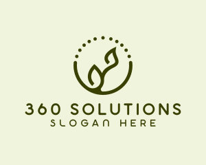 Minimalist Plant Spa logo design