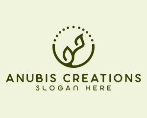 Minimalist Plant Spa logo design