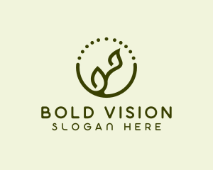 Minimalist Plant Spa logo design