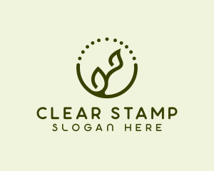 Minimalist Plant Spa logo design