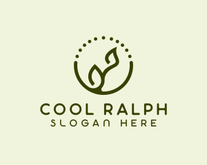 Minimalist Plant Spa logo design