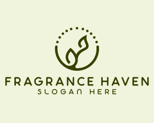 Minimalist Plant Spa logo design