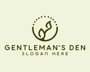 Minimalist Plant Spa logo design