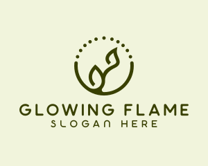 Minimalist Plant Spa logo design